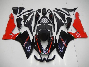 ABS Kit Carenatura Aprilia RSV4 09-15 - Nero Rosso