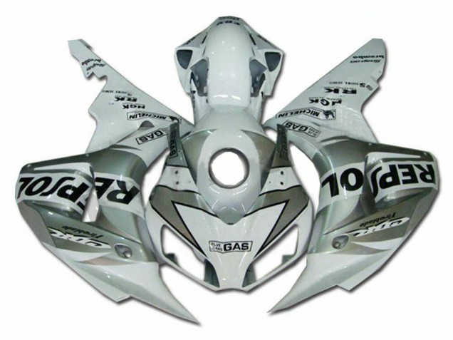 ABS Kit Carenatura Honda CBR 1000 RR 04-05 - Argento Repsol ABS Kit Carenatura Honda CBR 1000 RR 04-05 - Argento Repsol
