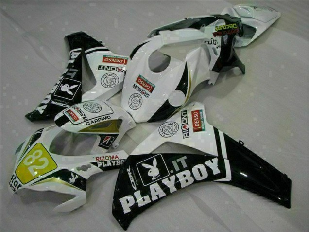 ABS Kit Carenatura Honda CBR 1000 RR 08-11 - Bianco Nero Playboy ABS Kit Carenatura Honda CBR 1000 RR 08-11 - Bianco Nero Playboy