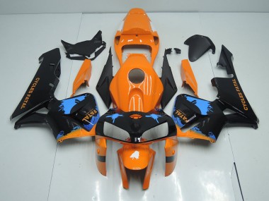 ABS Kit Carenatura Honda CBR 600 RR 05-06 - Arancia Nero