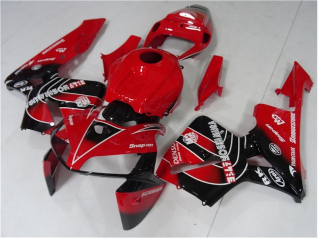 ABS Kit Carenatura Honda CBR 600 RR 05-06 - Rosso Nero