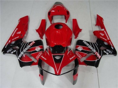 ABS Kit Carenatura Honda CBR 600 RR 05-06 - Rosso Nero