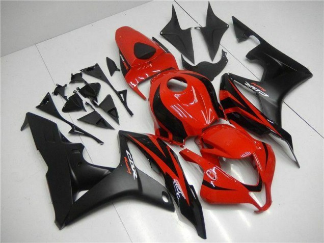 ABS Kit Carenatura Honda CBR 600 RR 07-08 - Nero Rosso ABS Kit Carenatura Honda CBR 600 RR 07-08 - Nero Rosso