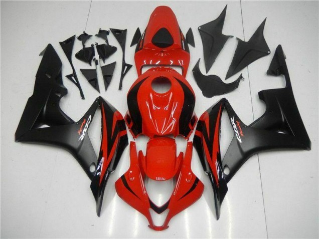 ABS Kit Carenatura Honda CBR 600 RR 07-08 - Nero Rosso ABS Kit Carenatura Honda CBR 600 RR 07-08 - Nero Rosso