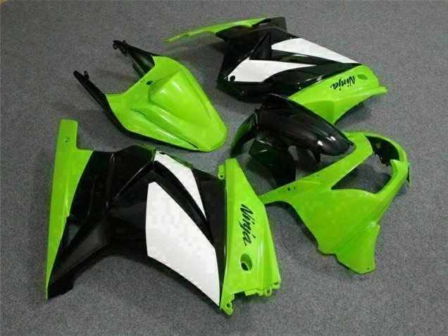ABS Kit Carenatura Kawasaki EX250 08-12 - Verde Nero Ninja ABS Kit Carenatura Kawasaki EX250 08-12 - Verde Nero Ninja