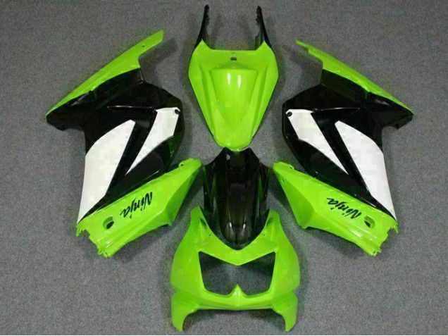 ABS Kit Carenatura Kawasaki EX250 08-12 - Verde Nero Ninja ABS Kit Carenatura Kawasaki EX250 08-12 - Verde Nero Ninja