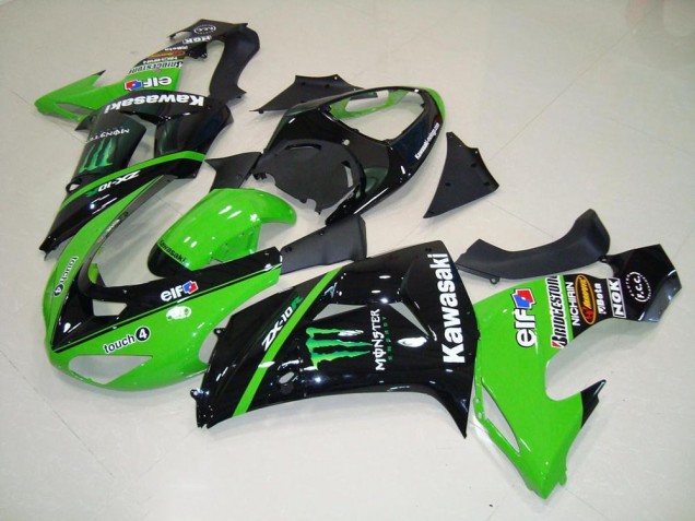 ABS Kit Carenatura Kawasaki ZX10R 06-07 - Verde Monster ABS Kit Carenatura Kawasaki ZX10R 06-07 - Verde Monster
