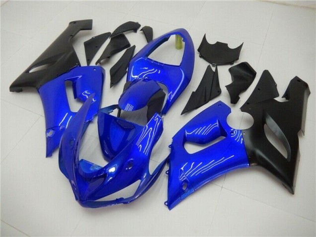 ABS Kit Carenatura Kawasaki ZX6R 05-06 - Blu ABS Kit Carenatura Kawasaki ZX6R 05-06 - Blu