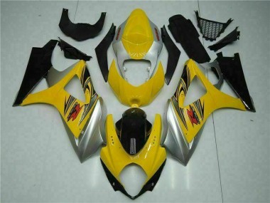 ABS Kit Carenatura Suzuki GSXR 1000 K7 07-08 - Giallo
