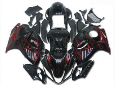 ABS Kit Carenatura Suzuki GSXR 1300 Hayabusa 08-19 - Nero Rosso