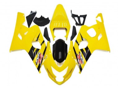 ABS Kit Carenatura Suzuki GSXR 600 / 750 K4 04-05 - Giallo Nero