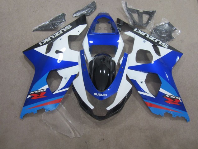 ABS Kit Carenatura Suzuki GSXR 600 K4 04-05 - Blu Bianco ABS Kit Carenatura Suzuki GSXR 600 K4 04-05 - Blu Bianco