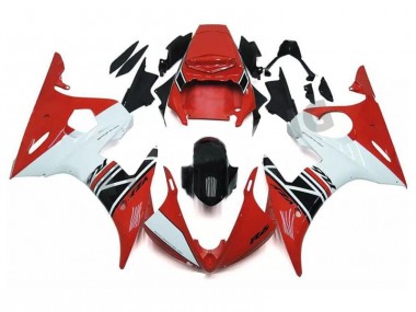 ABS Kit Carenatura Yamaha R6 03-05 - Rosso Bianco Nero