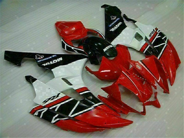 ABS Kit Carenatura Yamaha R6 06-07 - Rosso Bianco ABS Kit Carenatura Yamaha R6 06-07 - Rosso Bianco