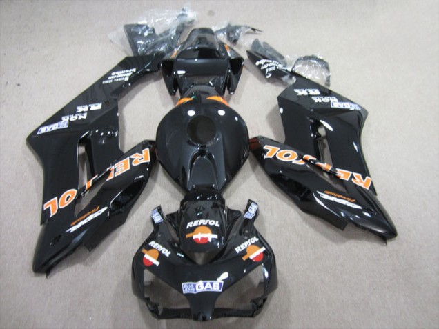 ABS Kits Carena Honda CBR 1000 RR 04-05 - Nero Arancia Repsol ABS Kits Carena Honda CBR 1000 RR 04-05 - Nero Arancia Repsol