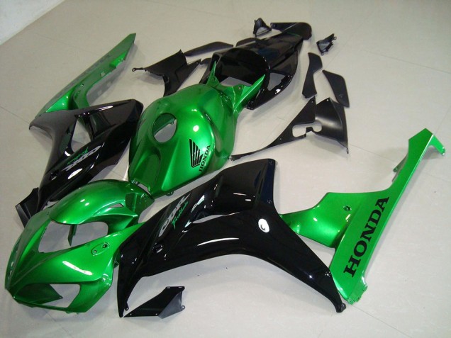 ABS Kits Carena Honda CBR 1000 RR 06-07 - Nero Verde ABS Kits Carena Honda CBR 1000 RR 06-07 - Nero Verde