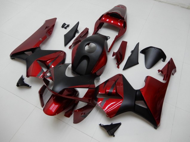 ABS Kits Carena Honda CBR 600 RR 03-04 - Rosso Nero ABS Kits Carena Honda CBR 600 RR 03-04 - Rosso Nero