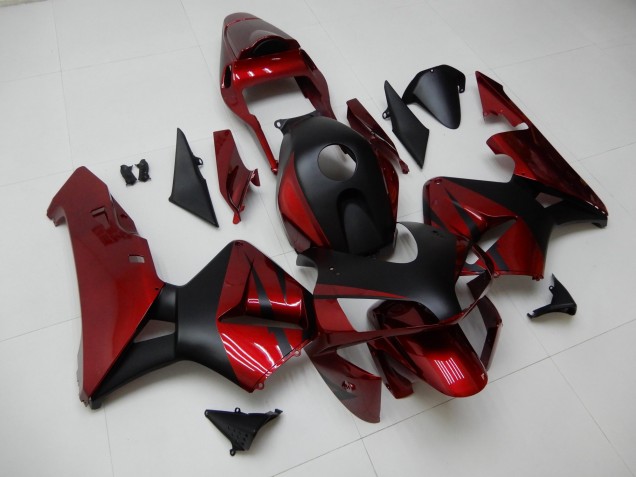 ABS Kits Carena Honda CBR 600 RR 03-04 - Rosso Nero ABS Kits Carena Honda CBR 600 RR 03-04 - Rosso Nero
