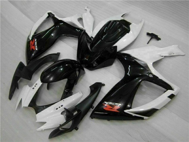 ABS Kits Carena Suzuki GSXR 600 / 750 K6 06-07 - Bianco Nero ABS Kits Carena Suzuki GSXR 600 / 750 K6 06-07 - Bianco Nero