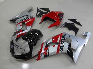 ABS Kits Carena Suzuki GSXR 750 K1 K2 K3 01-03 - Nero Rosso