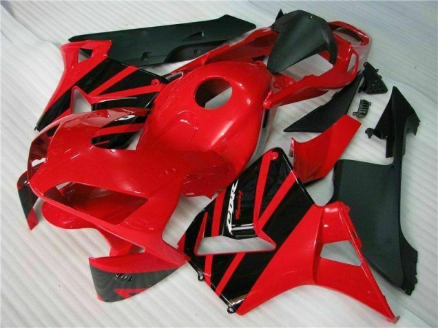 ABS Kits Carenatura Honda CBR 600 RR 03-04 - Rosso Nero