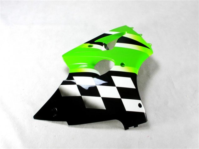 ABS Kits Carenatura Kawasaki ZX6R 00-02 - Verde Nero Bianco ABS Kits Carenatura Kawasaki ZX6R 00-02 - Verde Nero Bianco
