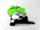 ABS Kits Carenatura Kawasaki ZX6R 00-02 - Verde Nero Bianco ABS Kits Carenatura Kawasaki ZX6R 00-02 - Verde Nero Bianco