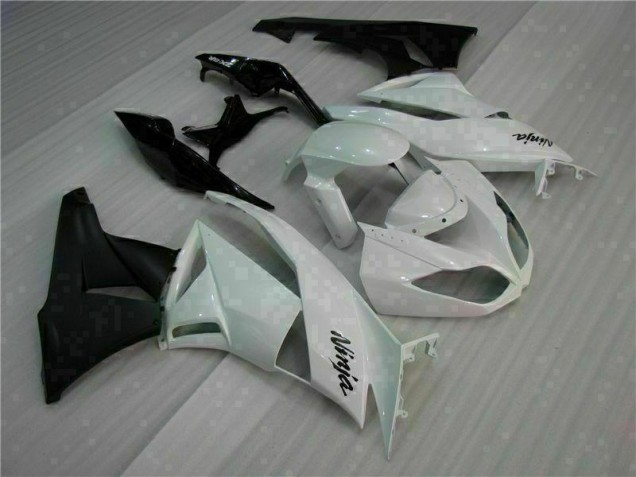 ABS Kits Carenatura Kawasaki ZX6R 09-12 - Bianco Nero ABS Kits Carenatura Kawasaki ZX6R 09-12 - Bianco Nero