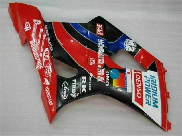 ABS Kits Carenatura Suzuki GSXR 1000 K3 03-04 - Rosso
