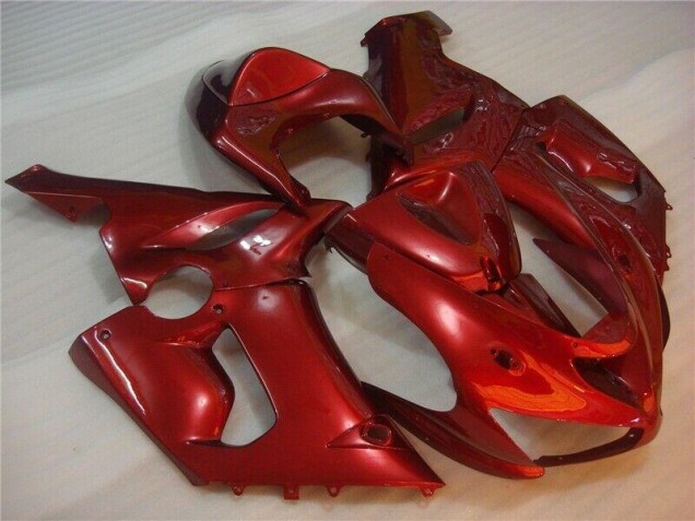 ABS Kits Carene Kawasaki ZX6R 05-06 - Rosso ABS Kits Carene Kawasaki ZX6R 05-06 - Rosso