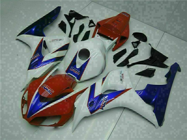 ABS Plastica & Carena Honda CBR 1000 RR 04-05 - Rosso Bianco
