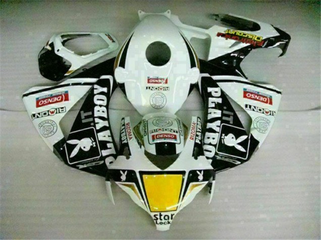 ABS Plastica & Carena Honda CBR 1000 RR 08-11 - Bianco Nero Playboy