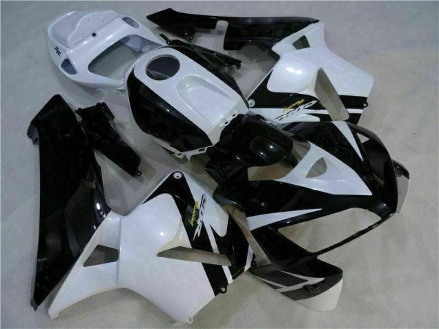 ABS Plastica & Carena Honda CBR 600 RR 05-06 - Bianco Nero ABS Plastica & Carena Honda CBR 600 RR 05-06 - Bianco Nero