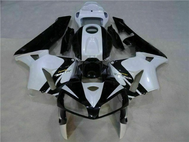 ABS Plastica & Carena Honda CBR 600 RR 05-06 - Bianco Nero ABS Plastica & Carena Honda CBR 600 RR 05-06 - Bianco Nero
