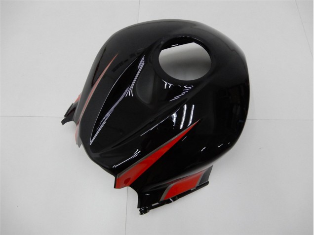 ABS Plastica & Carena Honda CBR 600 RR 09-12 - Rosso Nero ABS Plastica & Carena Honda CBR 600 RR 09-12 - Rosso Nero