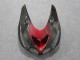 ABS Plastica & Carena Kawasaki ZX14R ZZR 1400 06-11 - Nero Rosso ABS Plastica & Carena Kawasaki ZX14R ZZR 1400 06-11 - Nero Rosso