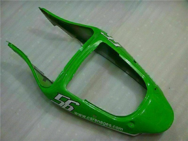 ABS Plastica & Carena Kawasaki ZX6R 00-02 - Verde Nero ABS Plastica & Carena Kawasaki ZX6R 00-02 - Verde Nero