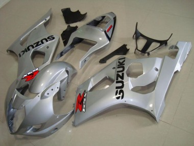 ABS Plastica & Carena Suzuki GSXR 1000 K3 03-04 - Argento