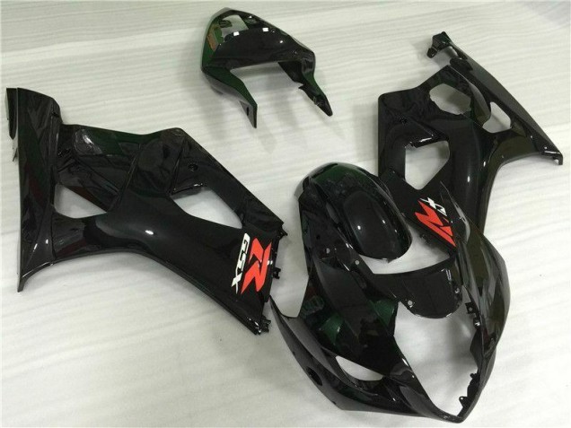 ABS Plastica & Carena Suzuki GSXR 1000 K3 03-04 - Lucido Nero