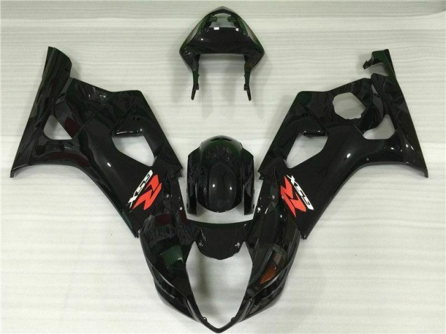 ABS Plastica & Carena Suzuki GSXR 1000 K3 03-04 - Lucido Nero