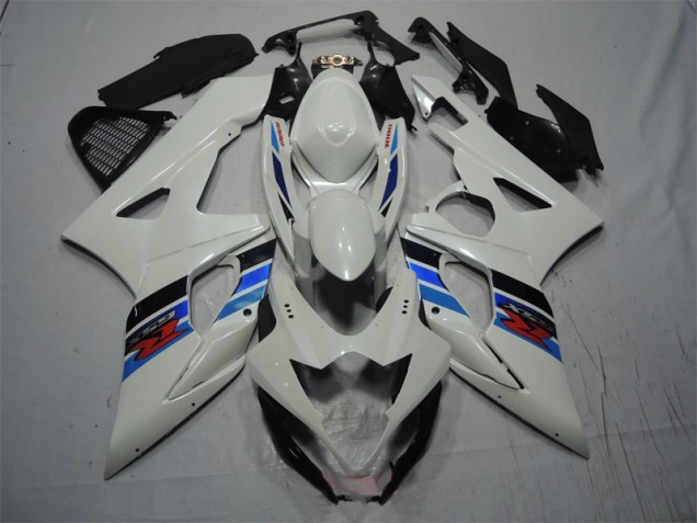ABS Plastica & Carena Suzuki GSXR 1000 K5 05-06 - Bianco Blu ABS Plastica & Carena Suzuki GSXR 1000 K5 05-06 - Bianco Blu