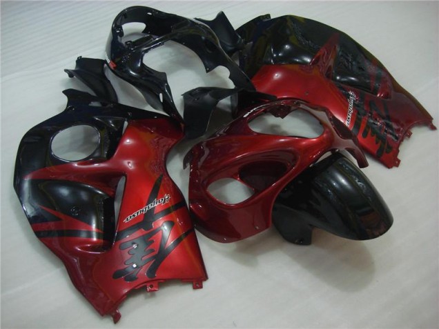 ABS Plastica & Carena Suzuki GSXR 1300 Hayabusa 96-07 - Rosso Nero ABS Plastica & Carena Suzuki GSXR 1300 Hayabusa 96-07 - Rosso Nero
