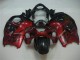 ABS Plastica & Carena Suzuki GSXR 1300 Hayabusa 96-07 - Rosso Nero ABS Plastica & Carena Suzuki GSXR 1300 Hayabusa 96-07 - Rosso Nero