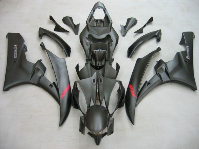 ABS Plastica & Carena Yamaha R6 06-07 - Nero Opaco ABS Plastica & Carena Yamaha R6 06-07 - Nero Opaco