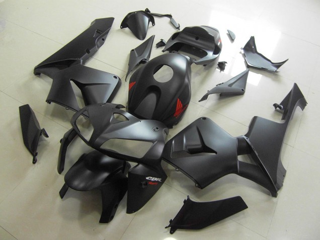 ABS Plastica & Carenatura Honda CBR 600 RR 05-06 - Nero Rosso ABS Plastica & Carenatura Honda CBR 600 RR 05-06 - Nero Rosso