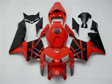 ABS Plastica & Carenatura Honda CBR 600 RR 05-06 - Rosso Nero