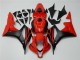 ABS Plastica & Carenatura Honda CBR 600 RR 07-08 - Nero Rosso ABS Plastica & Carenatura Honda CBR 600 RR 07-08 - Nero Rosso