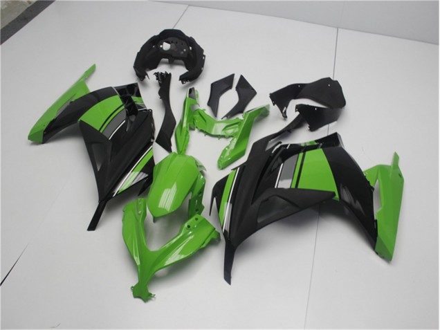 ABS Plastica & Carenatura Kawasaki EX300 13-16 - Verde Nero ABS Plastica & Carenatura Kawasaki EX300 13-16 - Verde Nero