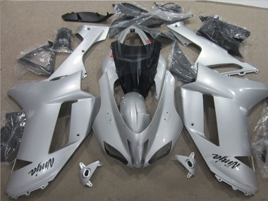 ABS Plastica & Carenatura Kawasaki ZX6R 07-08 - Argento
