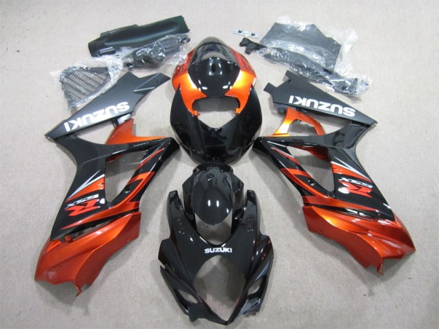 ABS Plastica & Carenatura Suzuki GSXR 1000 K7 07-08 - Nero Arancia ABS Plastica & Carenatura Suzuki GSXR 1000 K7 07-08 - Nero Arancia